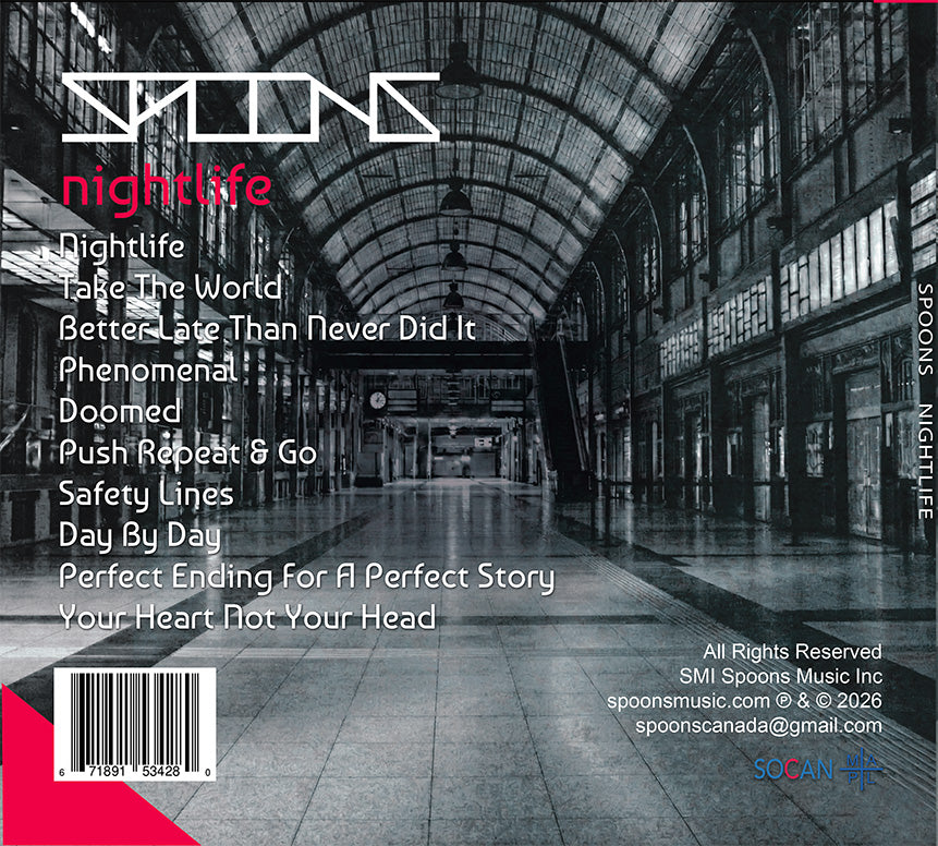 Spoons – Nightlife CD (Eighth Studio Album)