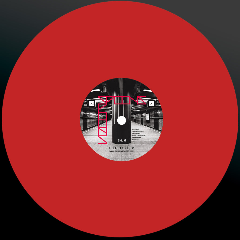 Spoons – Nightlife 180 Gram Signed Red Vinyl Record + Digital Download (Limited Edition)